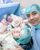 4. Indri Giana, istri Ustaz Riza Muhammad melahirkan bayi kembar 22 Januari 2023