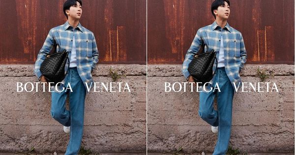 Tampil Kece, RM BTS Resmi Didapuk Jadi Brand Ambassador Bottega Veneta