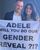 1. Pasangan penggemar ini tuliskan permintaan gender reveal konser Adele