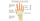 6. Tulang jari tangan (phalanges) - 2 pasang (14 buah perpasang)