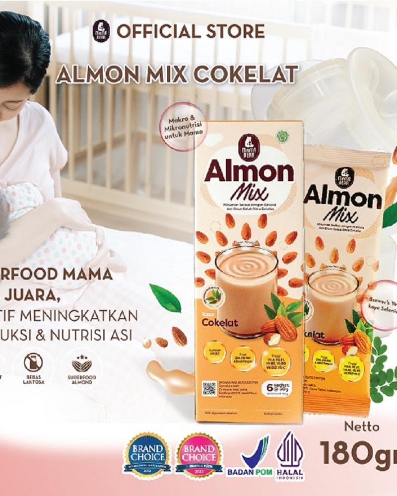 3. MamaBear Almon MIx rasa cokelat