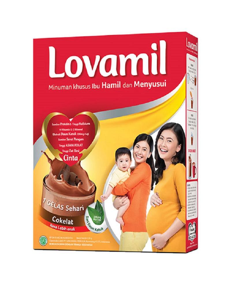 4. Lovamil rasa cokelat