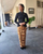 1. Tampil anggun kebaya hitam