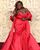 4. Danielle Brooks mengandalkan strapless dress