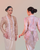 2. Kebaya blush pink, buat kamu terlihat manis