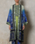 7. Ties of Joy Navy Lime Kimono