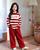 3. Tampil sweter belang merah putih