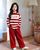 3. Tampil sweter belang merah putih