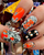 3. Halloween swirls nails