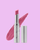 7. Wardah Long Lasting Lipstick shade Antique Pink