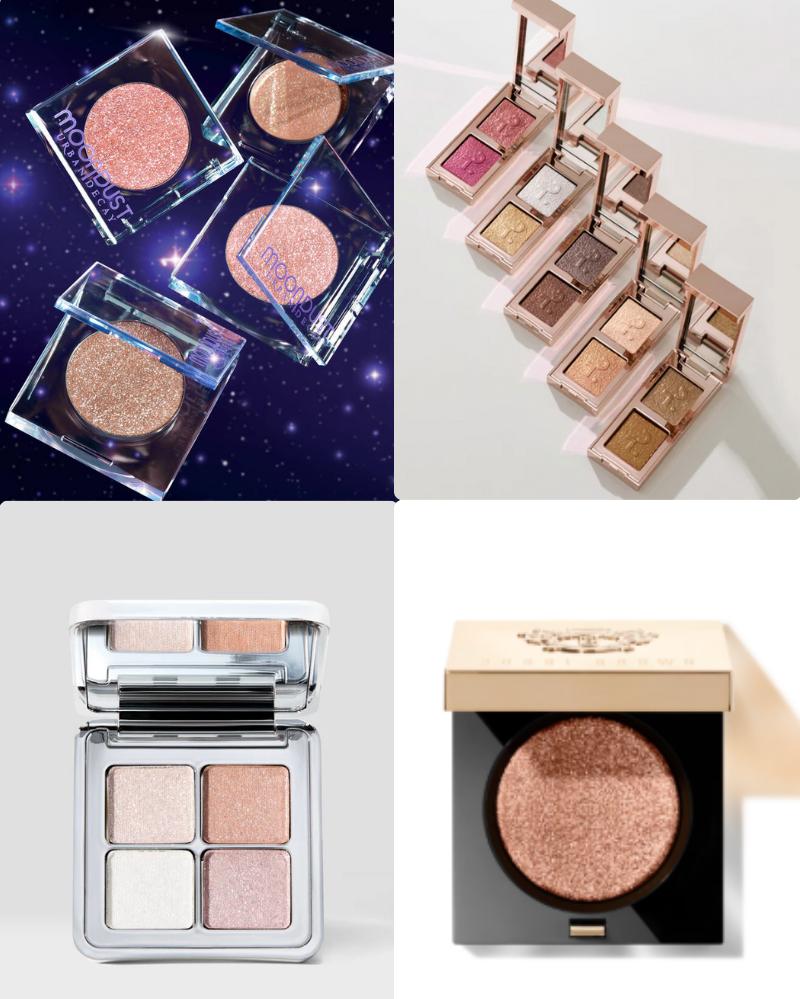 5. Banyak opsi mencoba gaya eyeshadow fairy dust