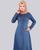 5. Jilbab warna cokelat muda hangat anggun