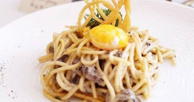 Pasta di Mamain Cafe enak banget, Si Kecil pasti juga suka. - instagram.com/mamain.id