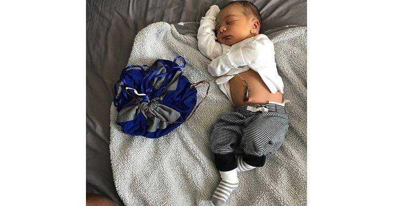 Baby Ashton usia 4 hari. - Facebook.com/Nick Vanessa Fisher