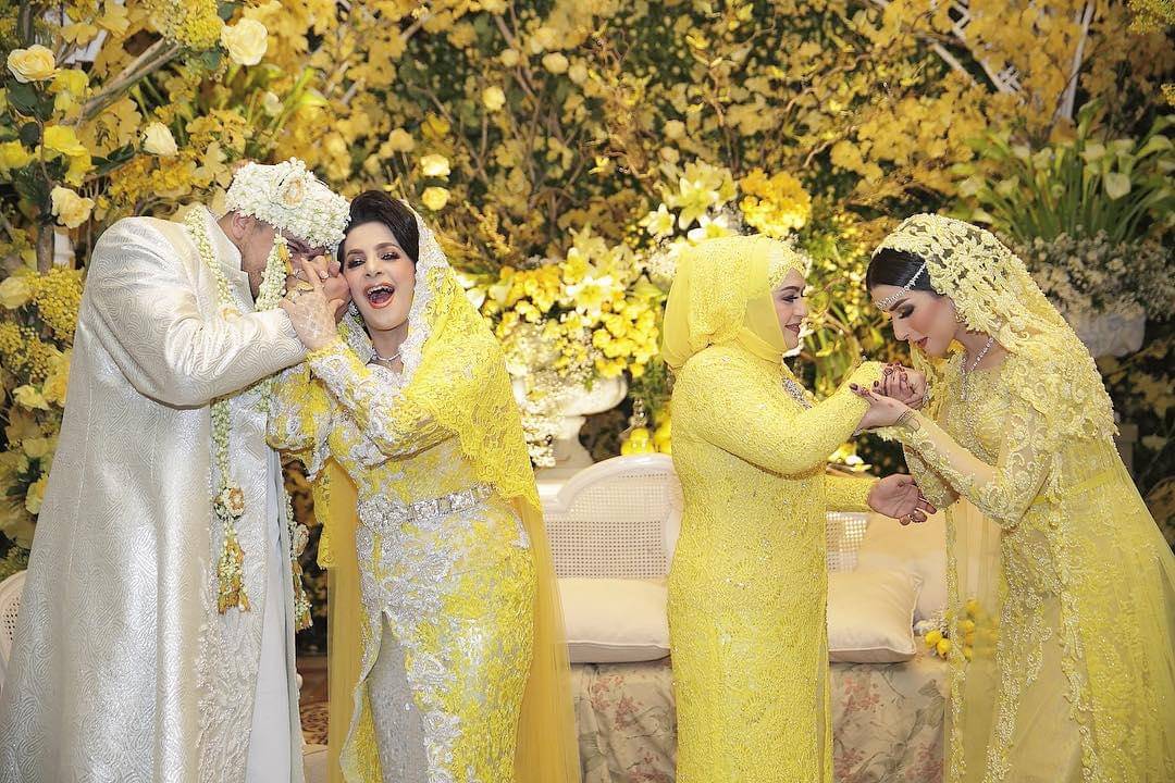 Momen Pernikahan Tasya Farasya dan Ahmad Assegaf