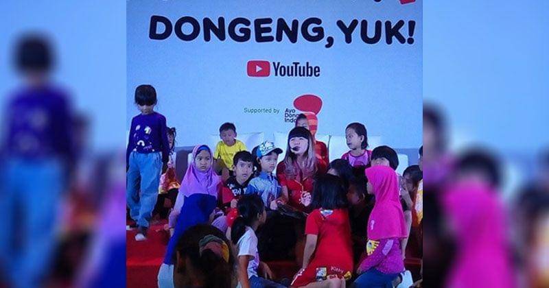Cerita rakyat Jambi yang berjudul  'Ibu Kandung Kucing' dibawakan oleh Cindy Gulla - instagram.com/ayodongeng_ind