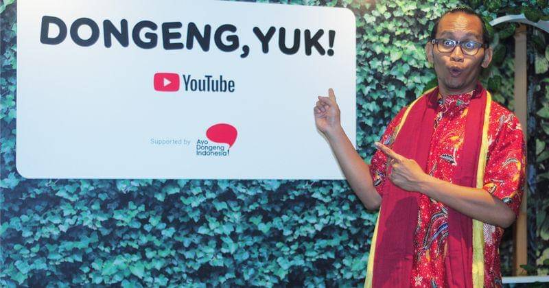 Ariyo Zidni, Pendiri Ayo Dongeng Indonesia - Popmama.com/Bima Bintoro