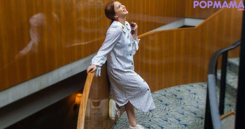 Outfits: Jii by Gloria Agatha, Accessories: Milik stylist - Popmama.com/Jaya