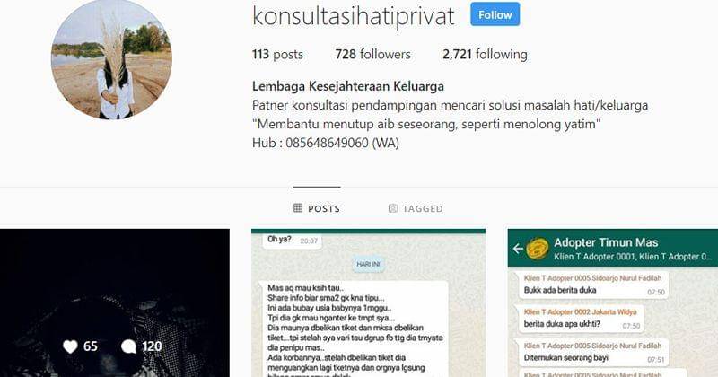 Instagram.com/konsultasihatiprivat