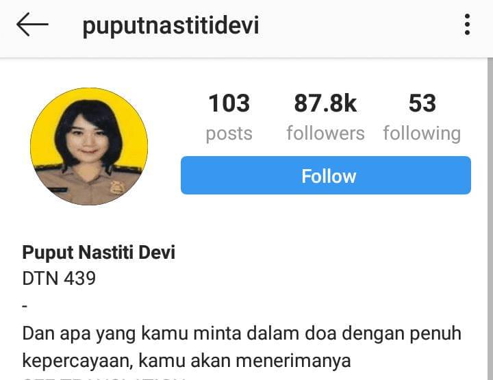 Instagram.com/puputnastitidevi