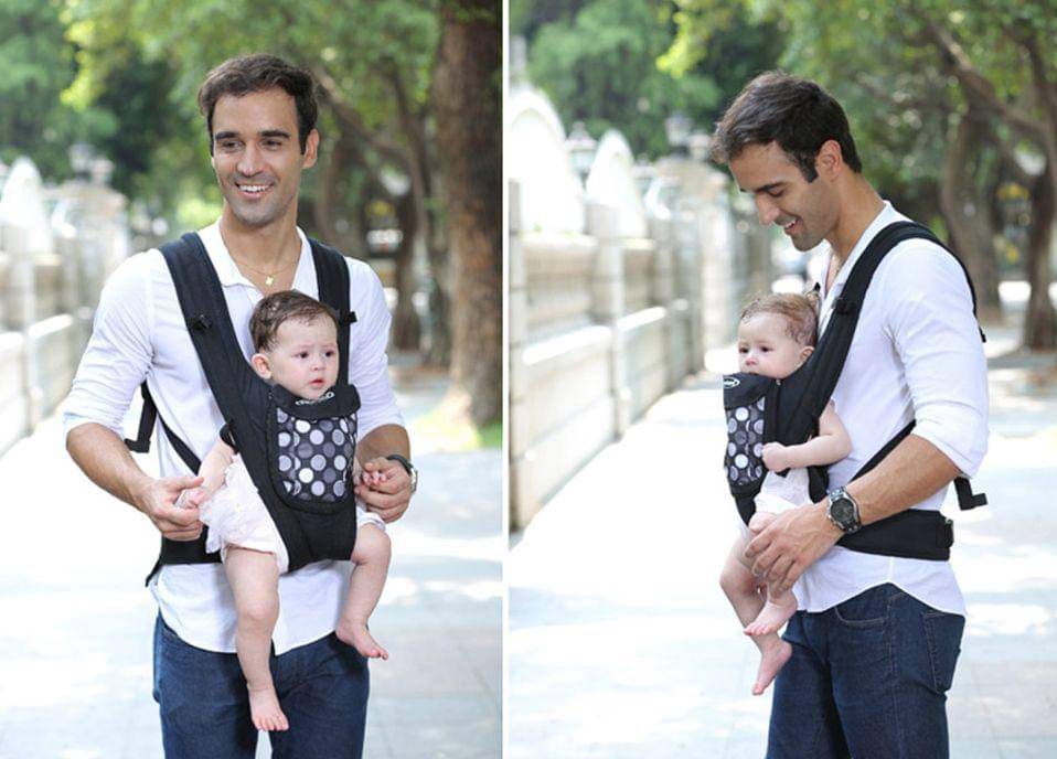 Bahaya gendongan bayi hadap depan - 11street.my