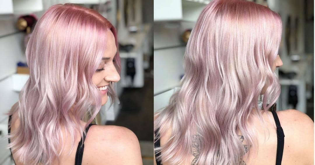 Tren Baru! 9 Inspirasi Warna Rambut Rose Gold