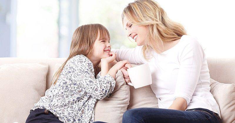 mom talk with daughter - parents.com