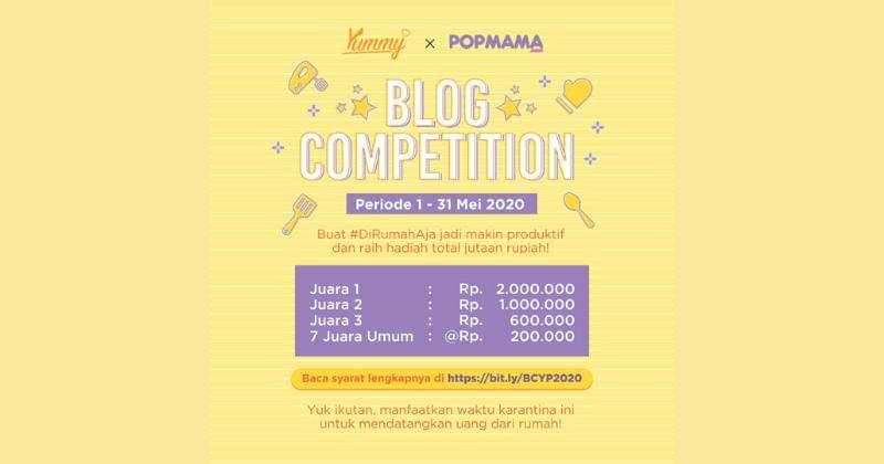 Dok. Istimewa/Blog Competition Yummy x Popmama 2020