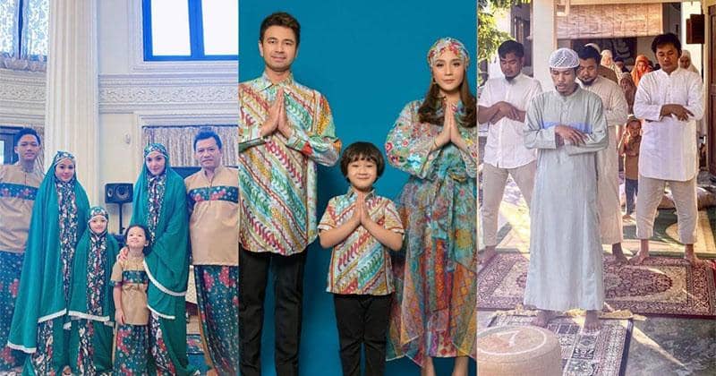 Selain Raffi Ahmad, 6 Artis Ini Juga Jalani Salat Idul Fitri di Rumah 