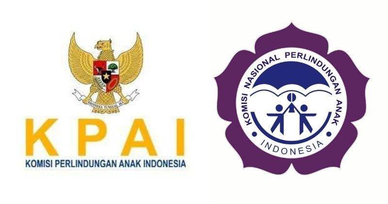 Twitter/KPAI dan Wikipedia/Komnas PA