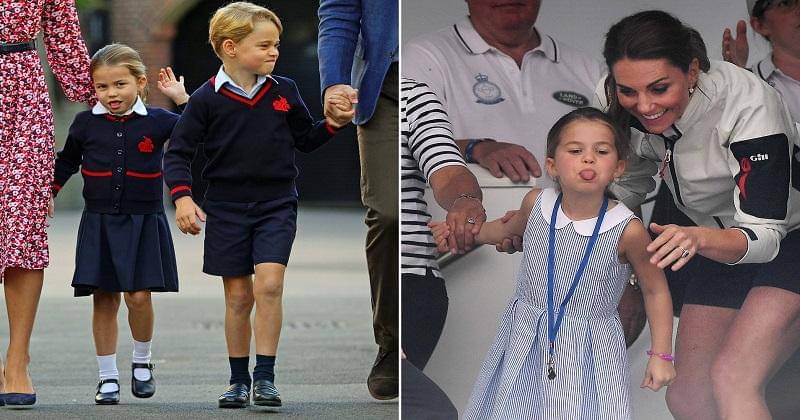 pangeran george dan puteri charlotte - dailymail.co.uk