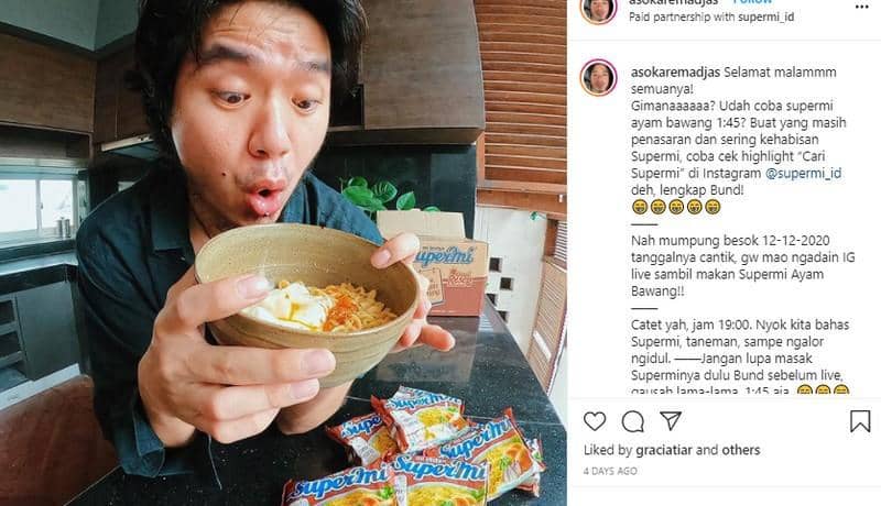 Instagram/asokaremadjas