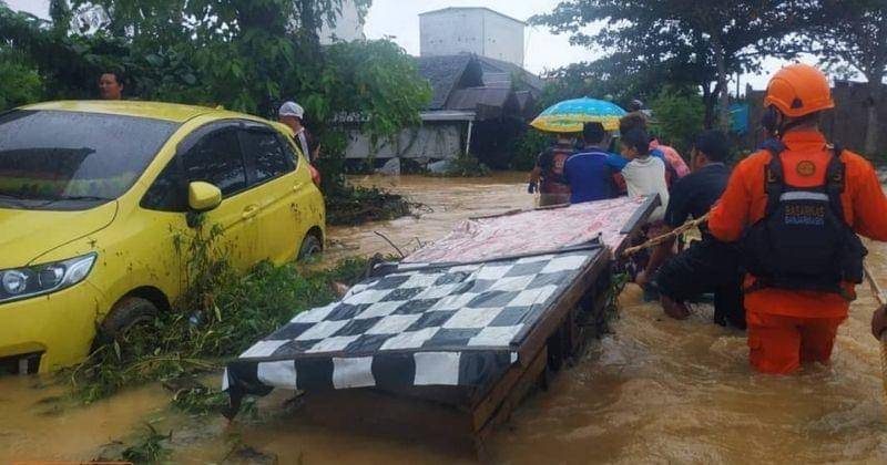ilustrasi banjir - Instagram.com/sar_nasional