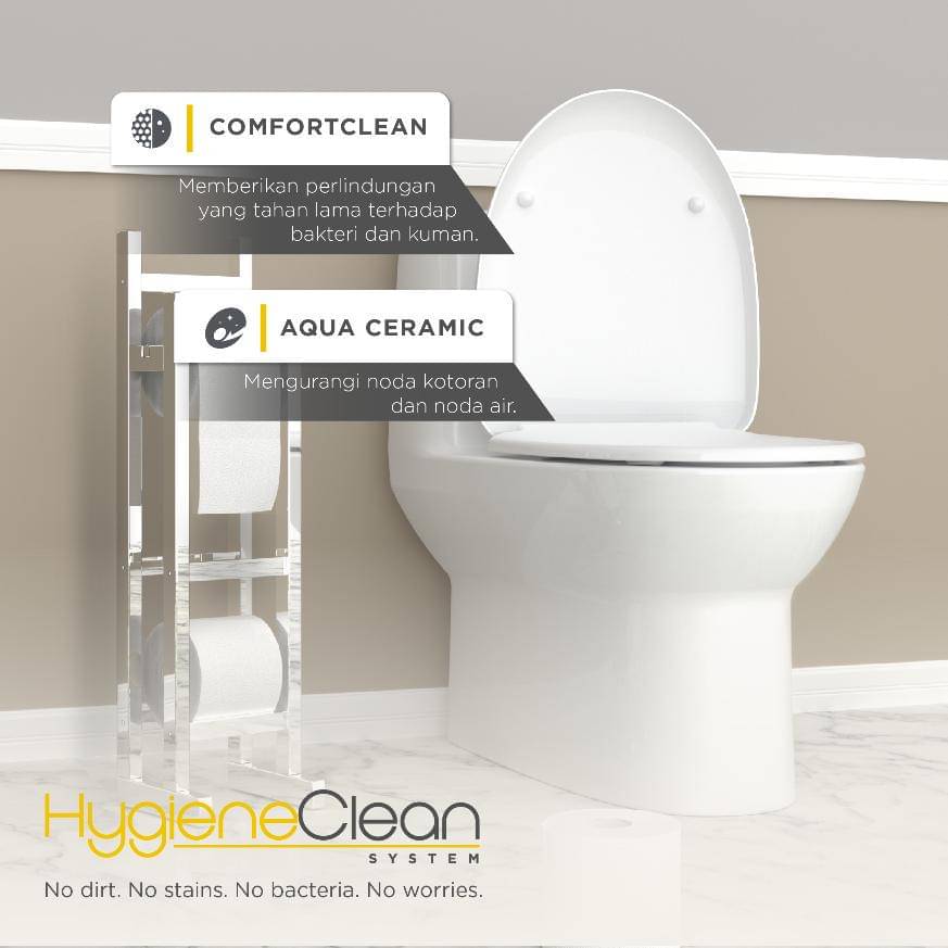 Teknologi HygieneClean™ System - Instagram.com/americanstandardid