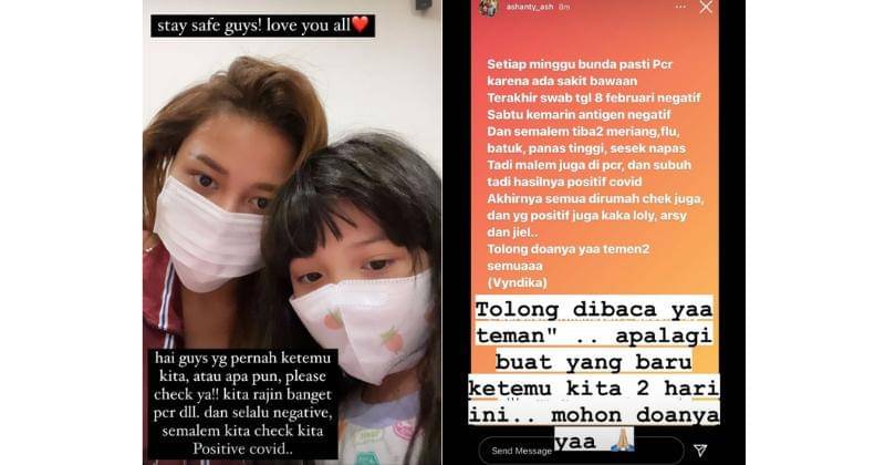 Instagram @aurelie.hermansyah dan @azriel_hermansyah