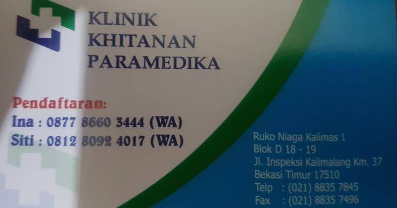 Instagram.com/paramedikaklinikkhitanan