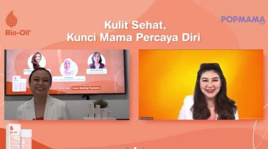 dr. Kardiana Dewi di Webinar Bio-Oil - Dok. Webinar Bio-Oil