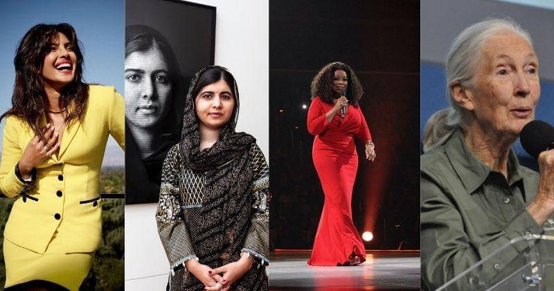 Instagram/priyankachopra/malala/oprah/janegoodallinst