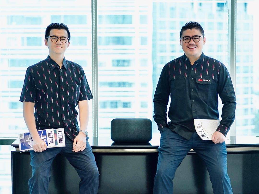 Fortune - William Utomo, COO IDN Media dan Winston Utomo, CEO IDN Media (Dok. IDN Media/Herka Pangaribowo)