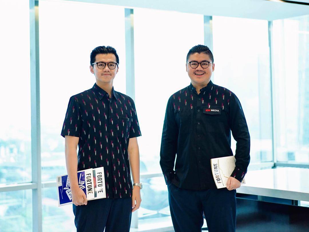 Fortune - William Utomo, COO IDN Media dan Winston Utomo, CEO IDN Media (Dok. IDN Media/Herka Pangaribowo)