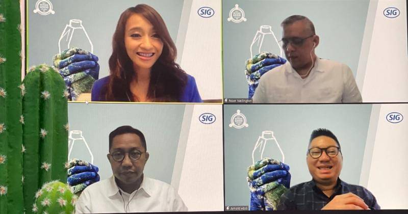 Konferensi pers virtual kampanye SIG "Way Beyond Good" via zoom, Jumat (04/05/21). - Popmama.com/Nataliaadinda