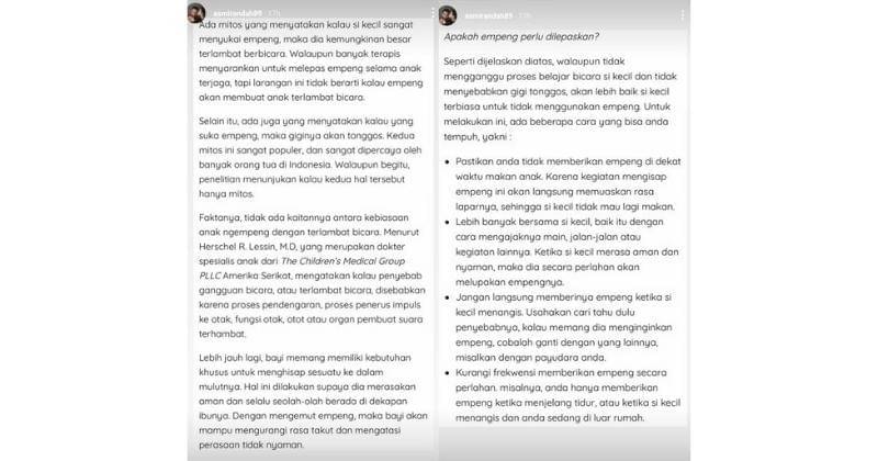 Instagram Story/asmirandah89