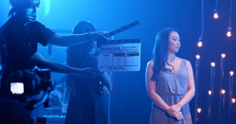 Saat proses syuting pementasan "The Last Five Years". - JPAC/