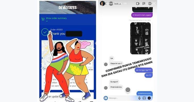 dok. Istimewa & Instagram.com/@unbeliebvbble