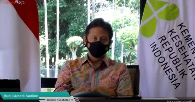 Saat konferensi pers di YouTube Sekretariat Presiden pada Jumat (25/06/2021). - Youtube.com/Sekretariat Presiden