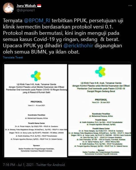 Twitter.com/drpriono1