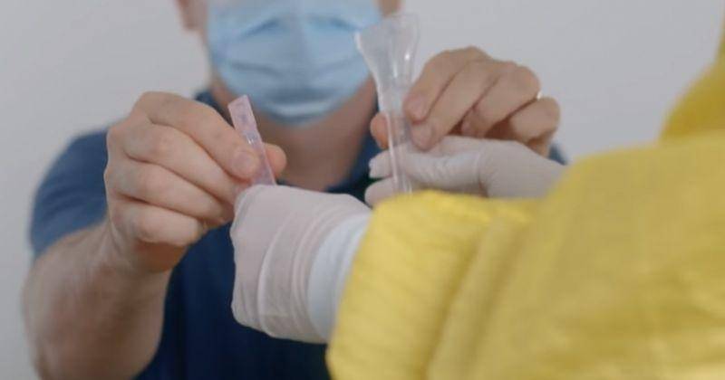 ilustrasi tes PCR kumur (citynews.1130.com)