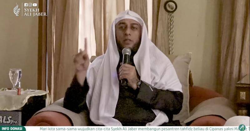 Youtube/Syekh Ali Jaber