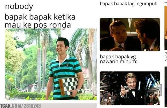 7 Meme Suami Jadi Bapak-Bapak, Tingkahnya Selalu Kocak