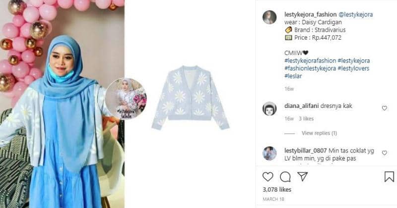 Instagram.com/lestykejora_fashion/